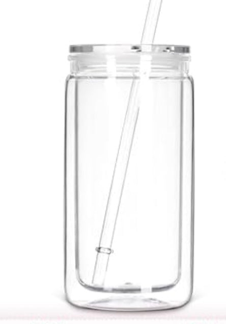 16 oz acrylic snowglobe tumbler 