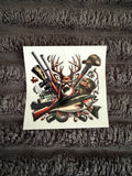 deer and fish