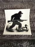 bigfoot / gun / duck