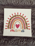 mama / cheetah / rainbow