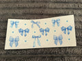 blue bows