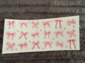 pink bows