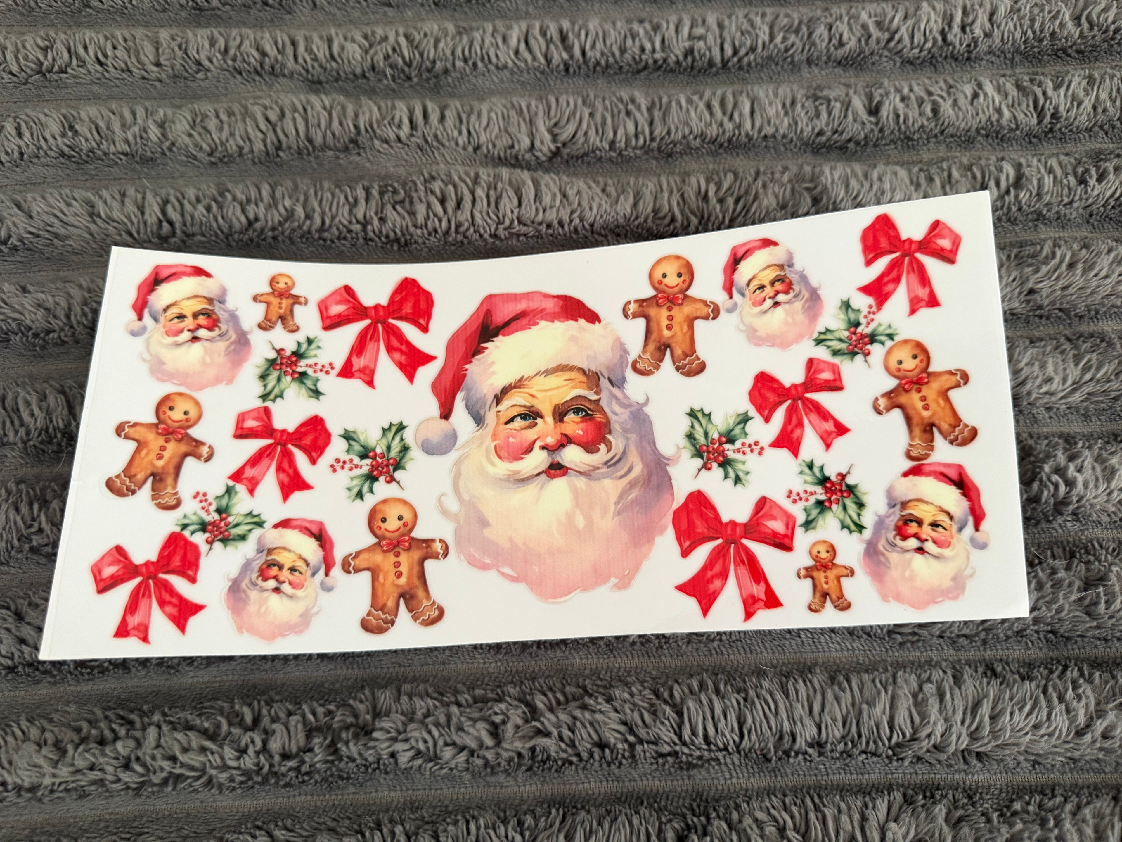 santa / gingerbread / bows