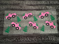 christmas tree / pink trucks