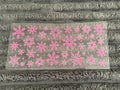 pink snowflakes