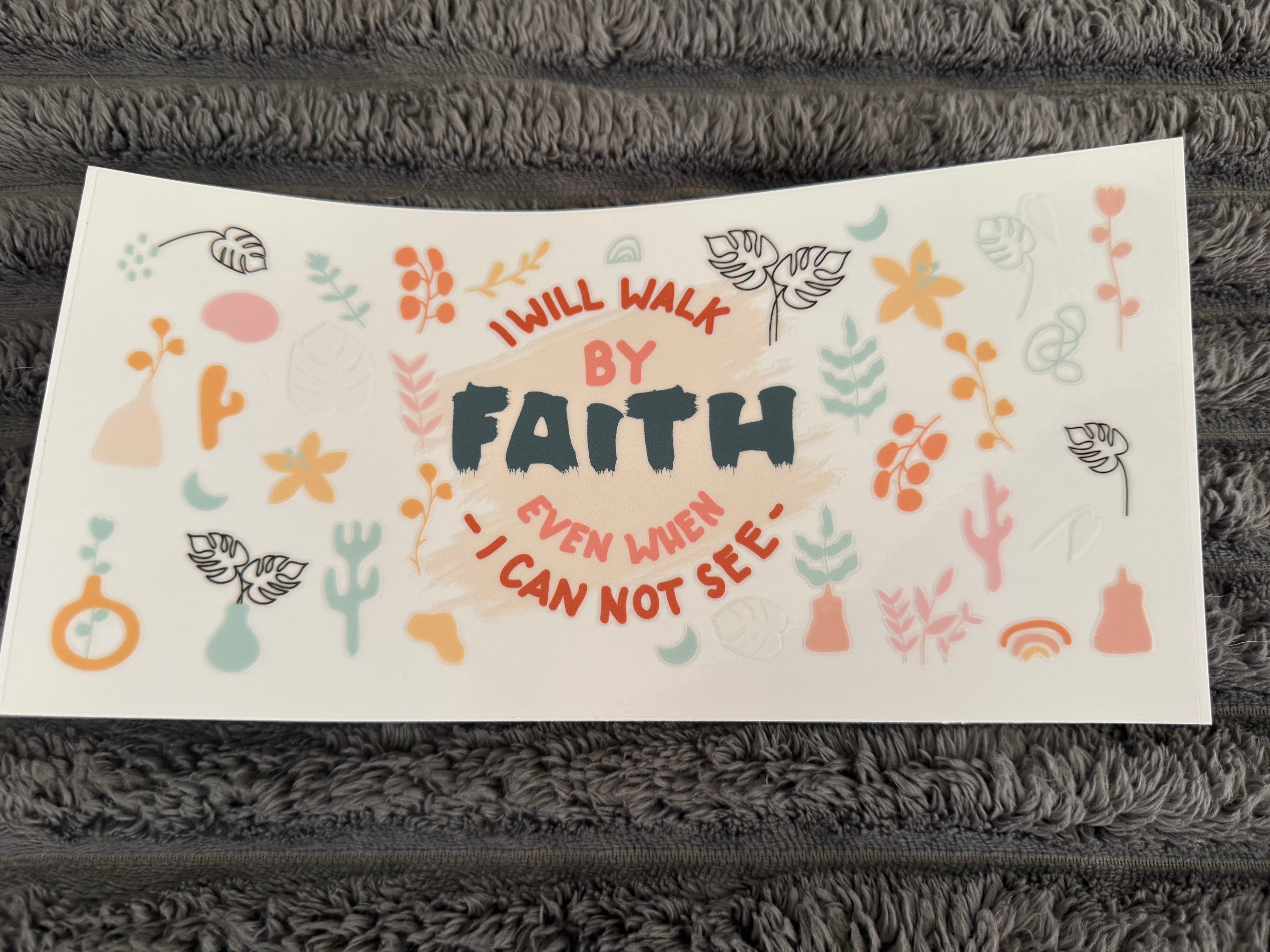 i will walk by faith